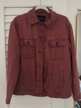 Big Star Rust Red Jean Jacket